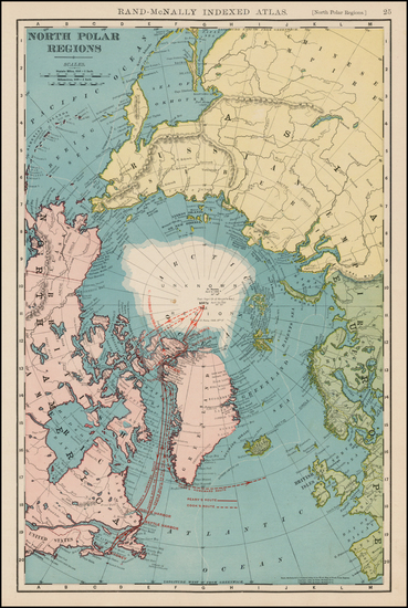 17-Polar Maps Map By William Rand  &  Andrew McNally