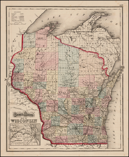 66-Midwest Map By OW Gray