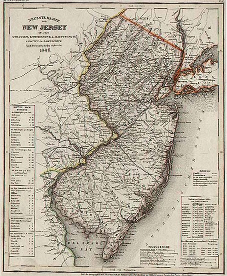 29-Mid-Atlantic Map By Joseph Meyer