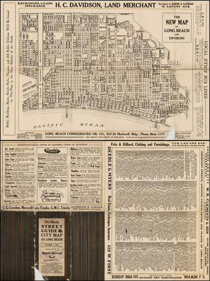 31-California Map By Wm. Bickley