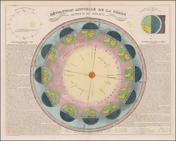 48-Celestial Maps Map By Eugène Andriveau-Goujon
