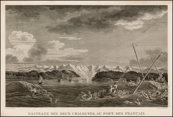 10-Alaska Map By Jean Francois Galaup de La Perouse