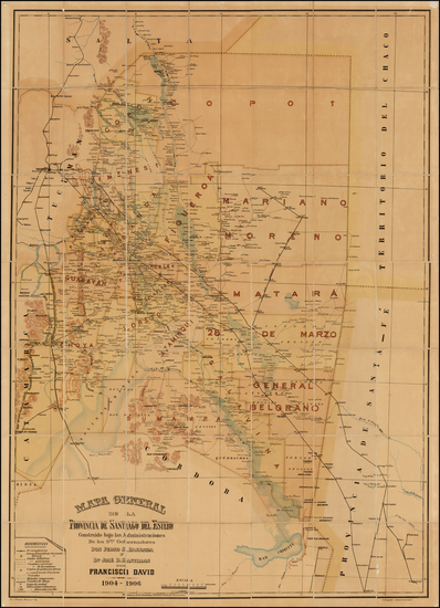 0-South America Map By Francisco David