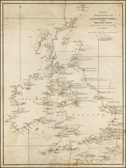 64-British Isles Map By John & Alexander Walker