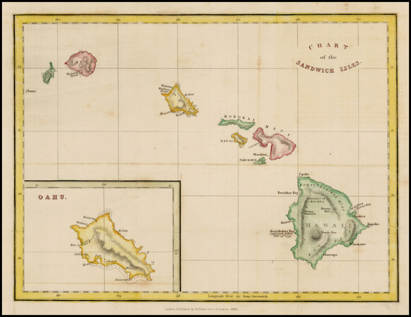 88-Hawaii and Hawaii Map By Henry Fisher