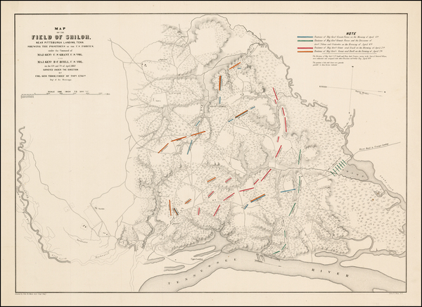 43-South Map By United States Bureau of Topographical Engineers