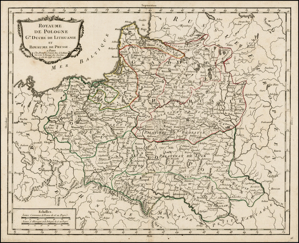 62-Poland and Baltic Countries Map By Pierre Bourgoin