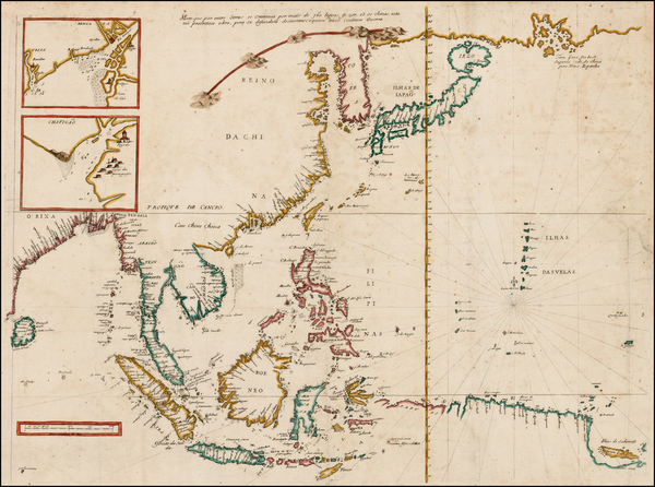 69-China, Japan, Korea, India, Southeast Asia, Philippines and Other Islands Map By Melchisedec Th