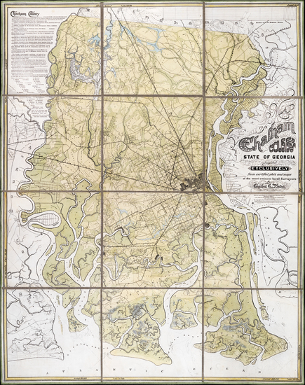 0-Southeast Map By Charles G. Platen