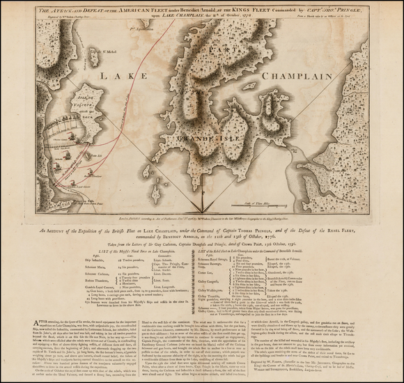 28-New England Map By William Faden