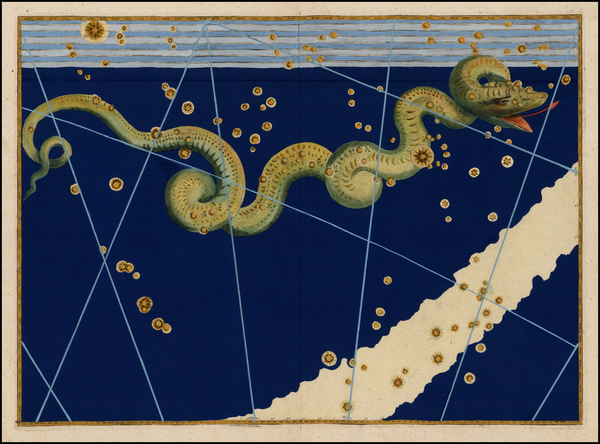 73-Celestial Maps Map By Johann Bayer