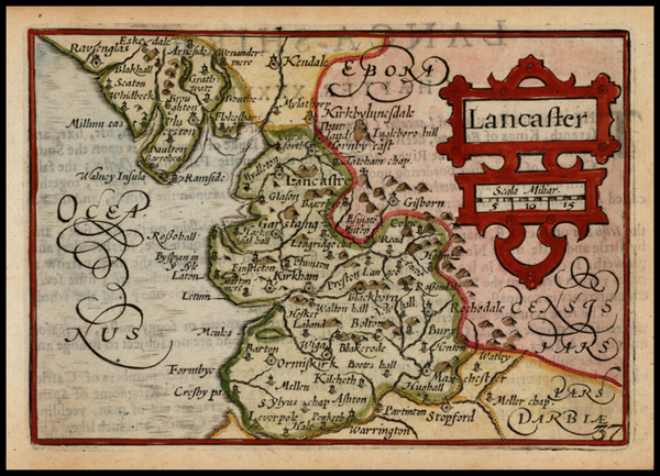 18-British Isles Map By John Speed