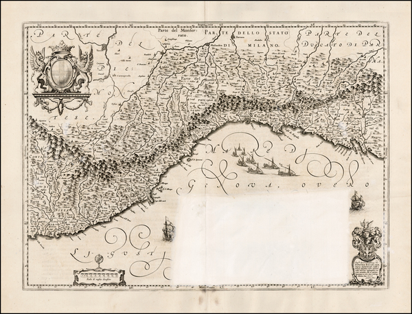 21-Italy Map By Willem Janszoon Blaeu