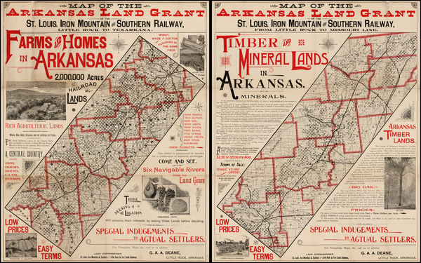 2-South Map By Woodward & Tiernan Printing Company