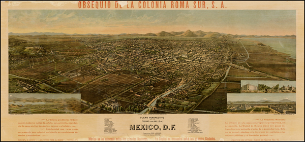 43-Mexico Map By Henry Wellge