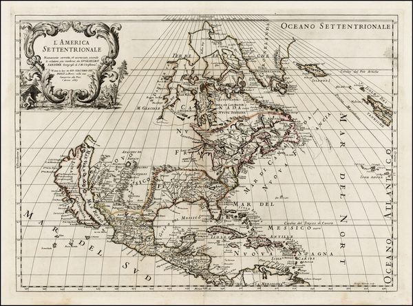 7-North America and California Map By Giacomo Giovanni Rossi