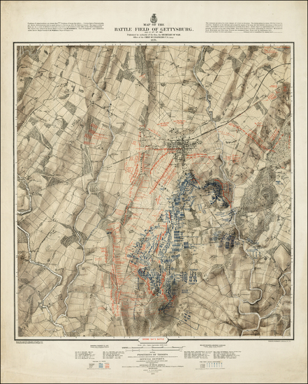 72-Mid-Atlantic Map By John B. Bachelder