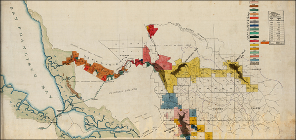 53-California Map By Spring Valley Water Company