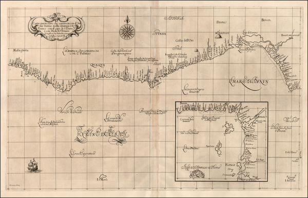 78-West Africa Map By Robert Dudley