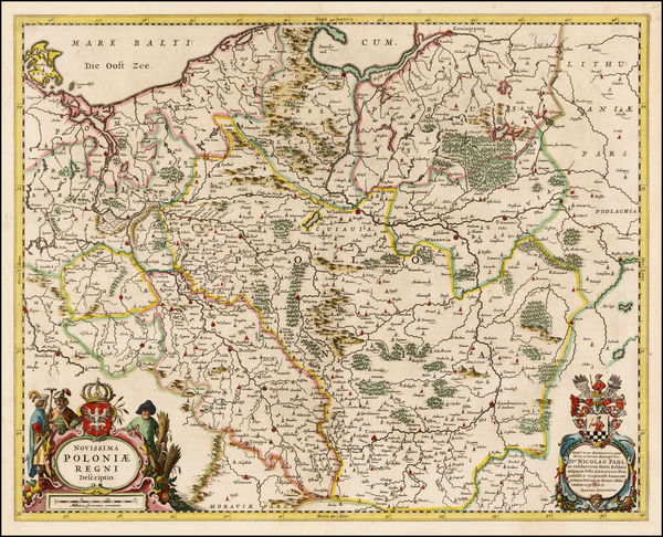 24-Poland and Baltic Countries Map By Jan Jansson