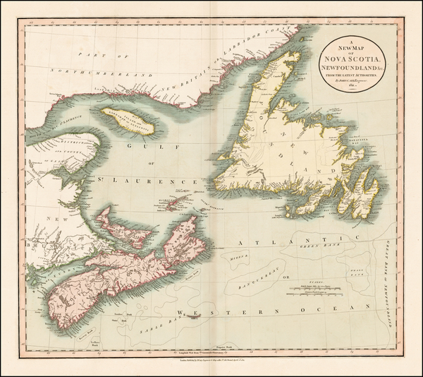 21-Canada Map By John Cary