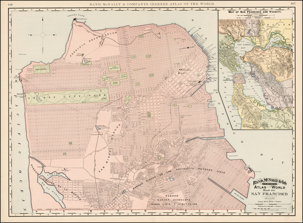 50-California Map By William Rand  &  Andrew McNally