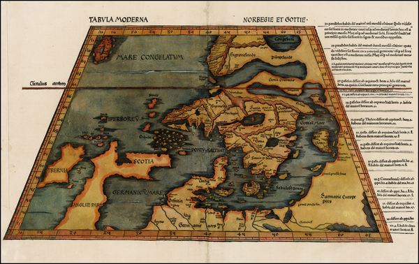 4-British Isles, Netherlands, Poland, Baltic Countries, Scandinavia and Germany Map By Martin Wal