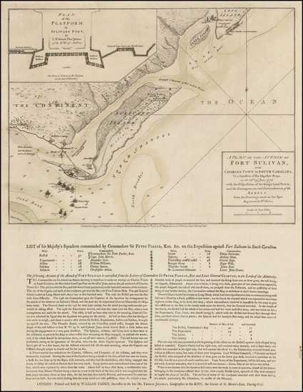 94-Southeast Map By William Faden