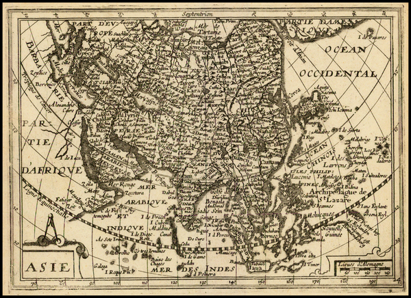 45-Asia and Asia Map By Jean Boisseau