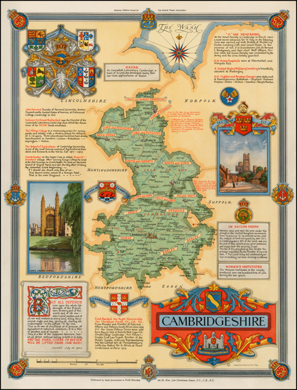 59-British Isles Map By Ernest Clegg