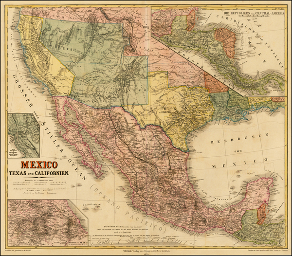 51-Texas, Plains, Southwest, Rocky Mountains, Mexico, Baja California, Central America and Califor