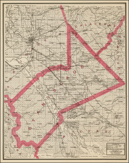 98-California Map By Punnett Brothers