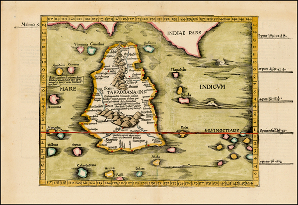 33-India and Other Islands Map By Lorenz Fries