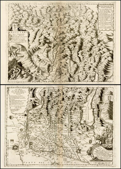 97-Italy Map By Vincenzo Maria Coronelli