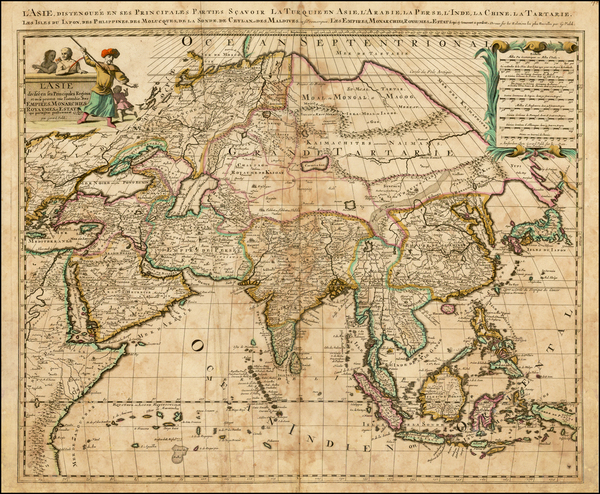 58-Asia and Asia Map By Gerard Valk