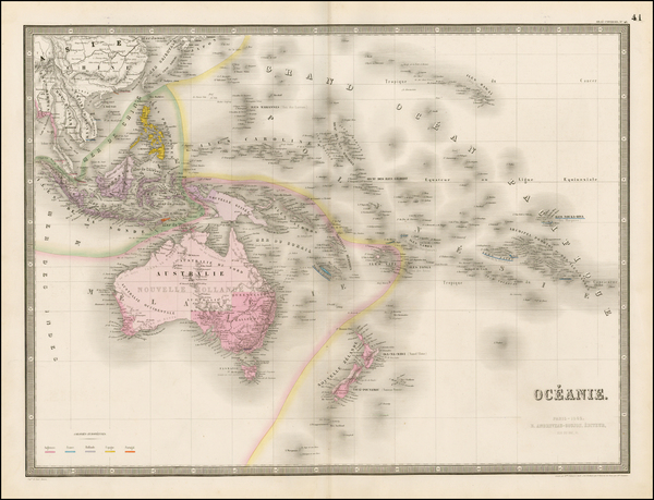 89-Southeast Asia, Philippines, Australia & Oceania, Pacific, Australia, Oceania and Hawaii Ma