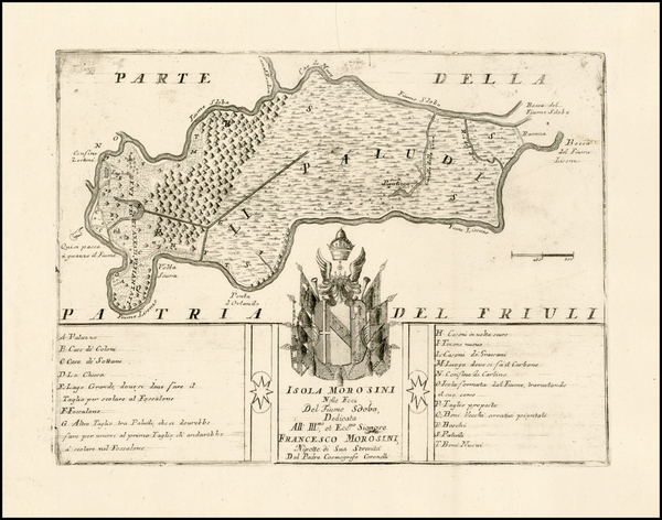 51-Italy Map By Vincenzo Maria Coronelli