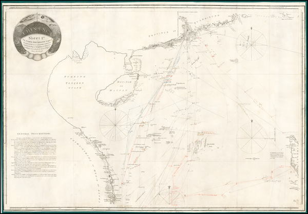 100-China and Philippines Map By James Horsburgh