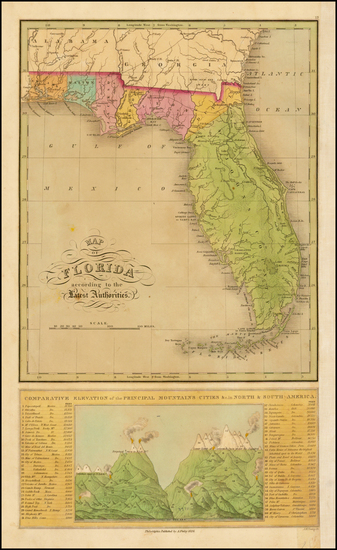 62-Florida Map By Anthony Finley