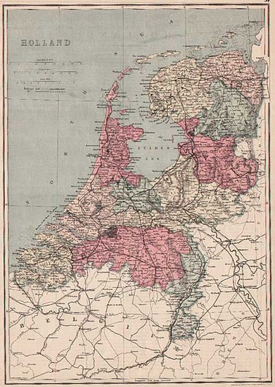 47-Europe and Netherlands Map By J. David Williams