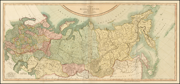 1-Russia and Russia in Asia Map By John Cary