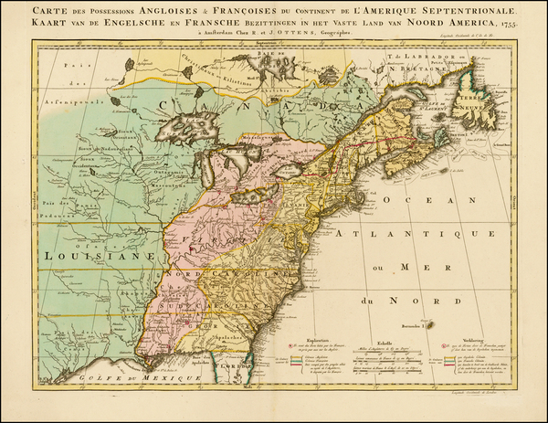 62-United States and Canada Map By Reiner & Joshua Ottens