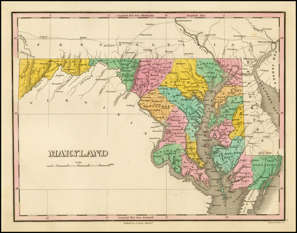 62-Mid-Atlantic and Maryland Map By Anthony Finley