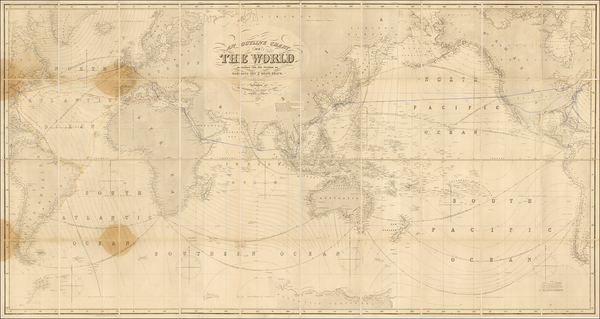 76-World and World Map By James Imray & Son