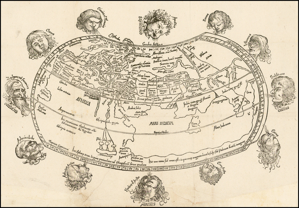 77-World and World Map By Gregor Reisch