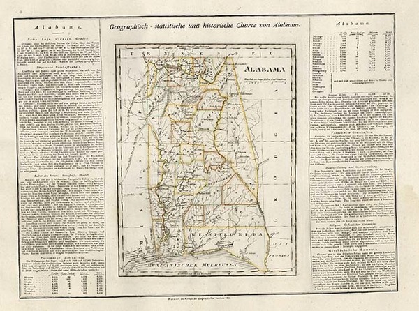 60-South Map By Carl Ferdinand Weiland