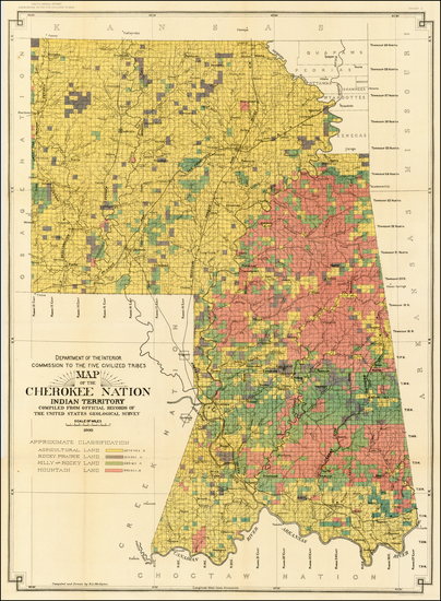 55-Plains Map By United States Department of the Interior