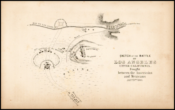 90-California Map By William Hemsley Emory