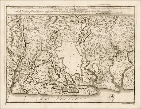 63-South America and Guianas & Suriname Map By Gericke