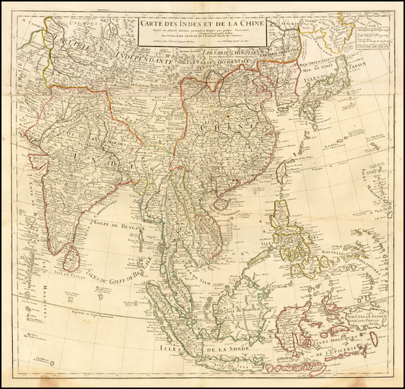 43-China, Japan, Korea, India, Southeast Asia, Philippines and Central Asia & Caucasus Map By 